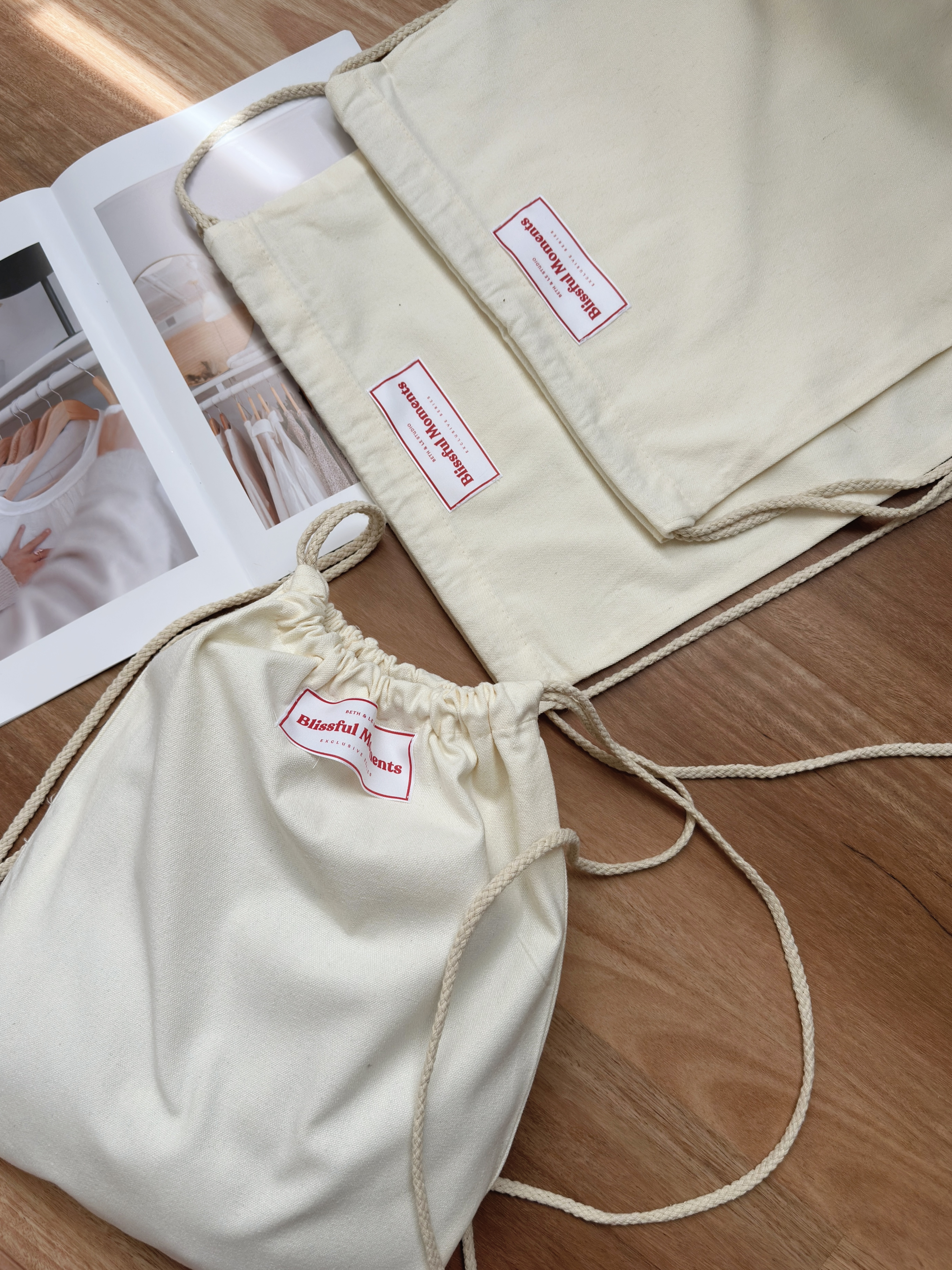 Blissful Canvas Bag -D49