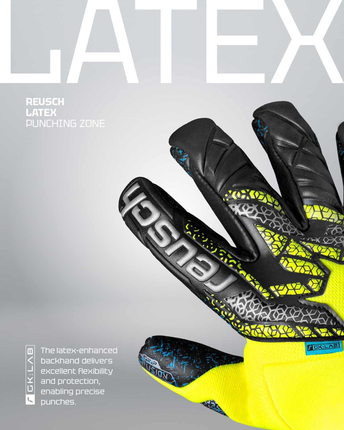 Attrakt Fusion Guardian 2025-黃色龍門手套