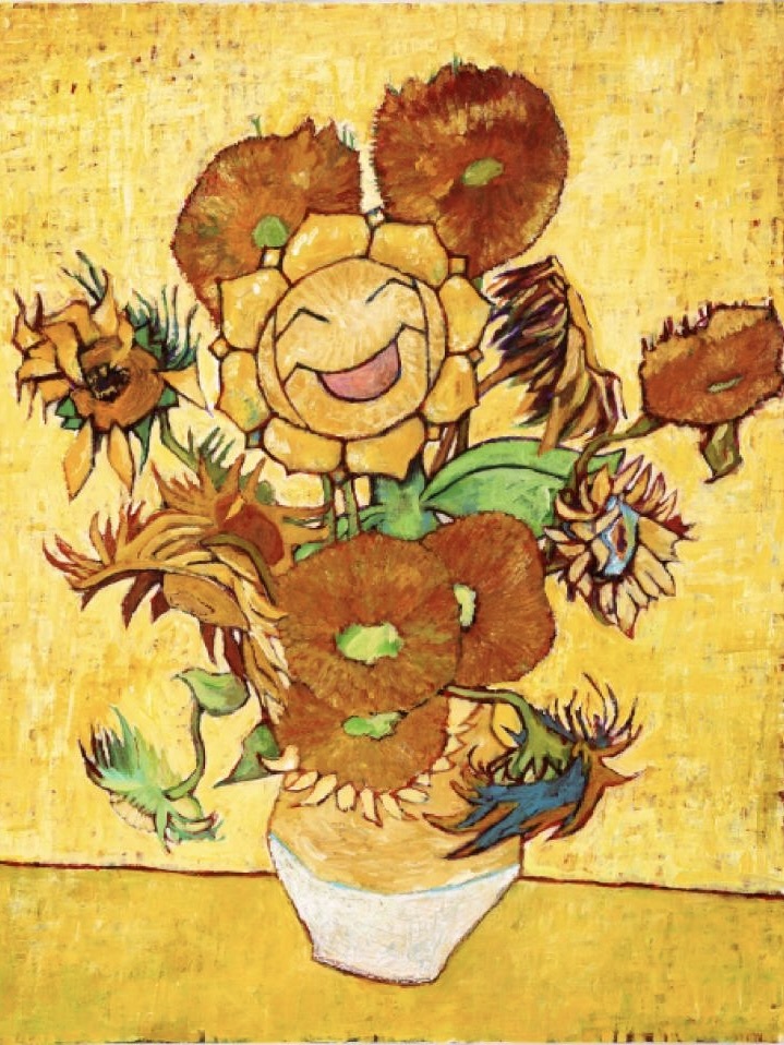 Van Gogh Museum (梵谷x寶可夢)&nbsp;- Van Gogh Giclée, Sunflora 向日葵