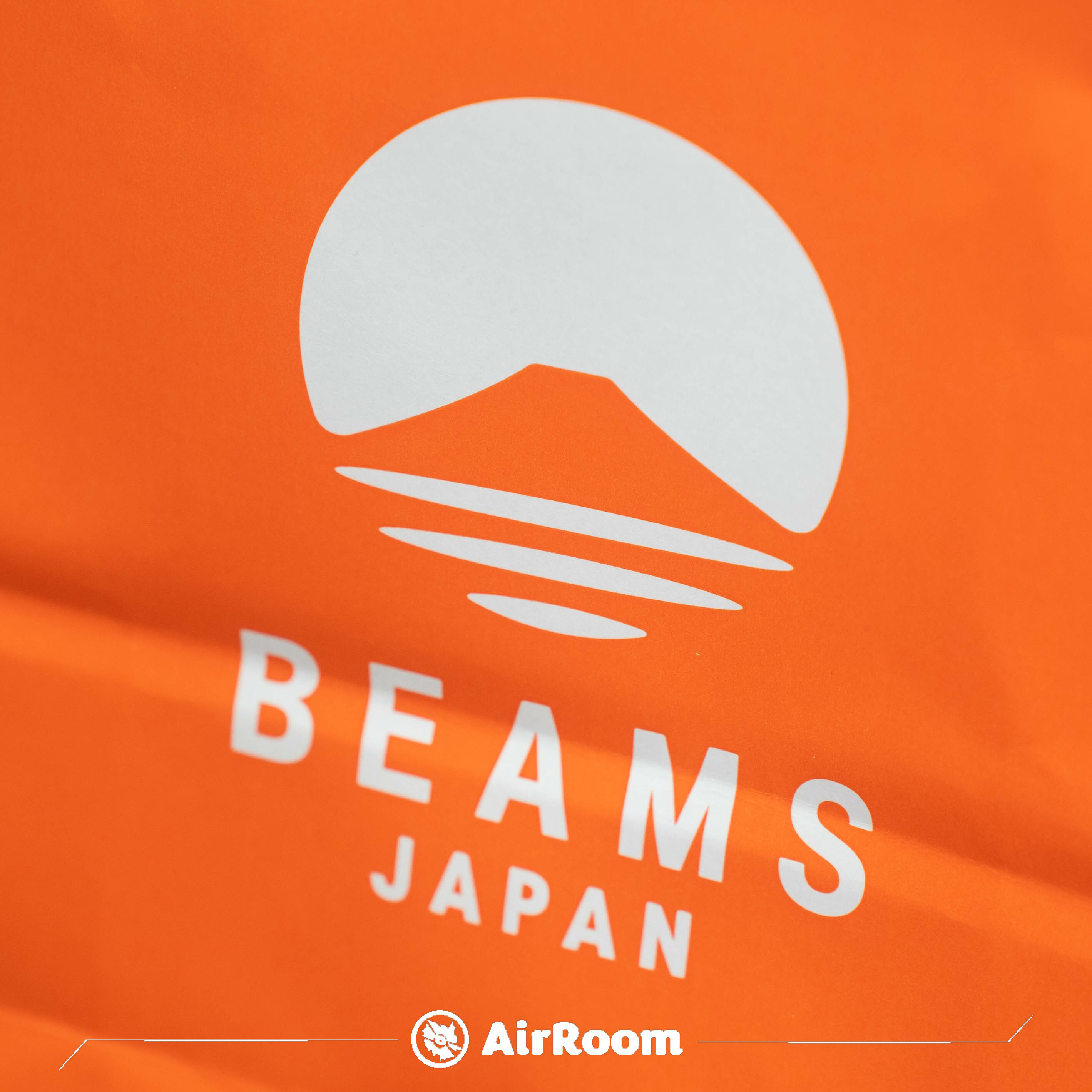BEAMS JAPAN Logo 紙袋 橘 現貨