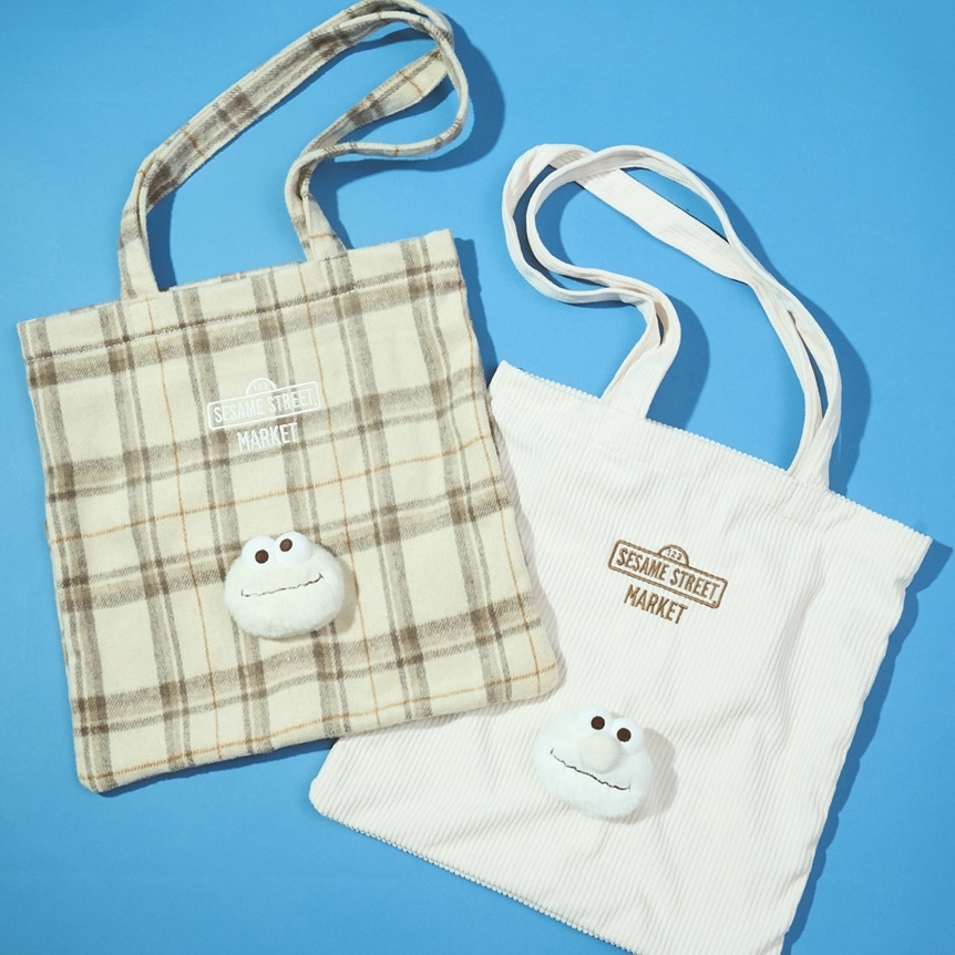 日本聖誕節限定 SESAME STREET 芝麻街 手提包 冬季造型/預購
