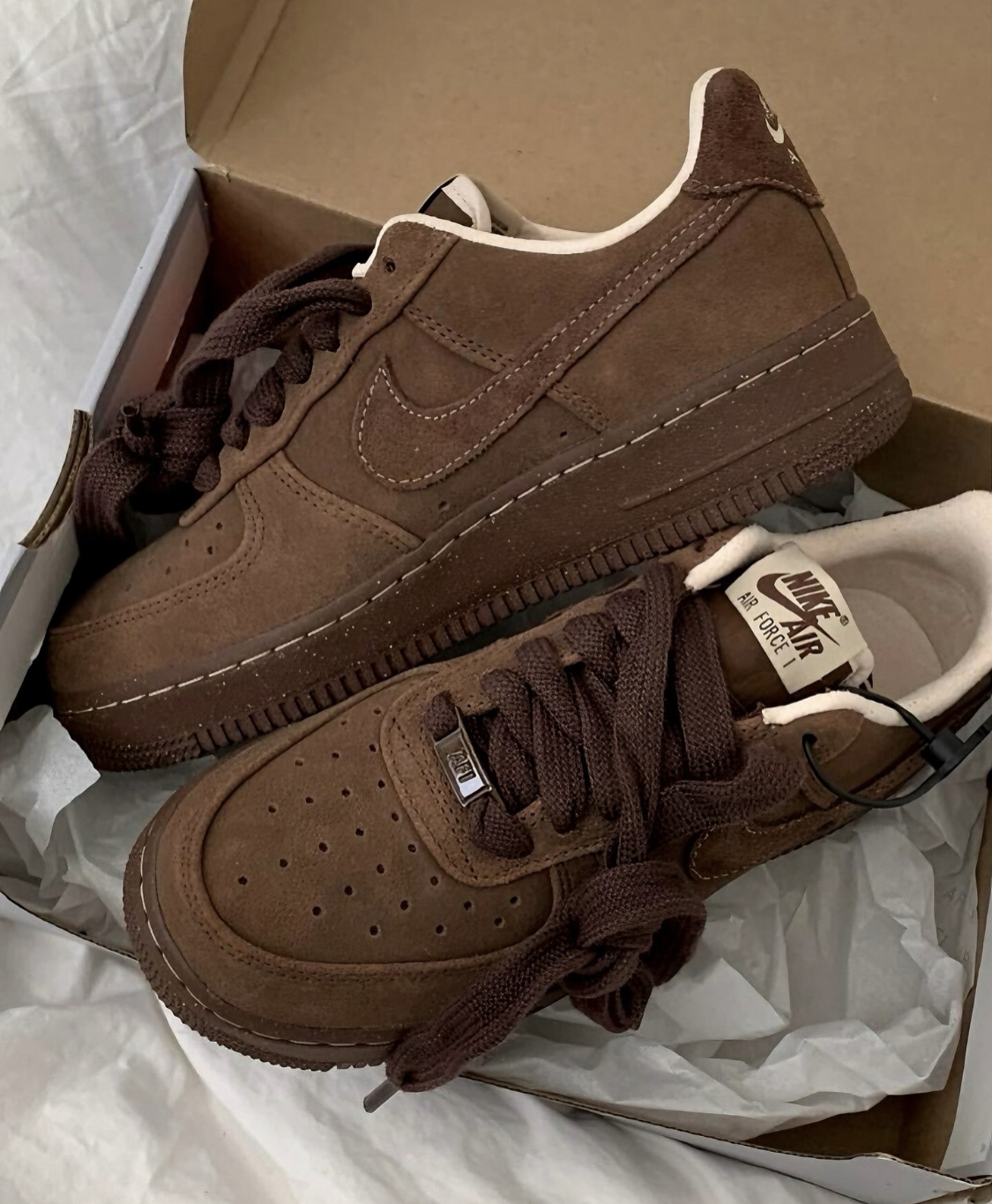 【APAIR】預購 Nike Air Force 1 Low "Cacao wow" 咖啡色 美拉德 女款 FQ8901-259