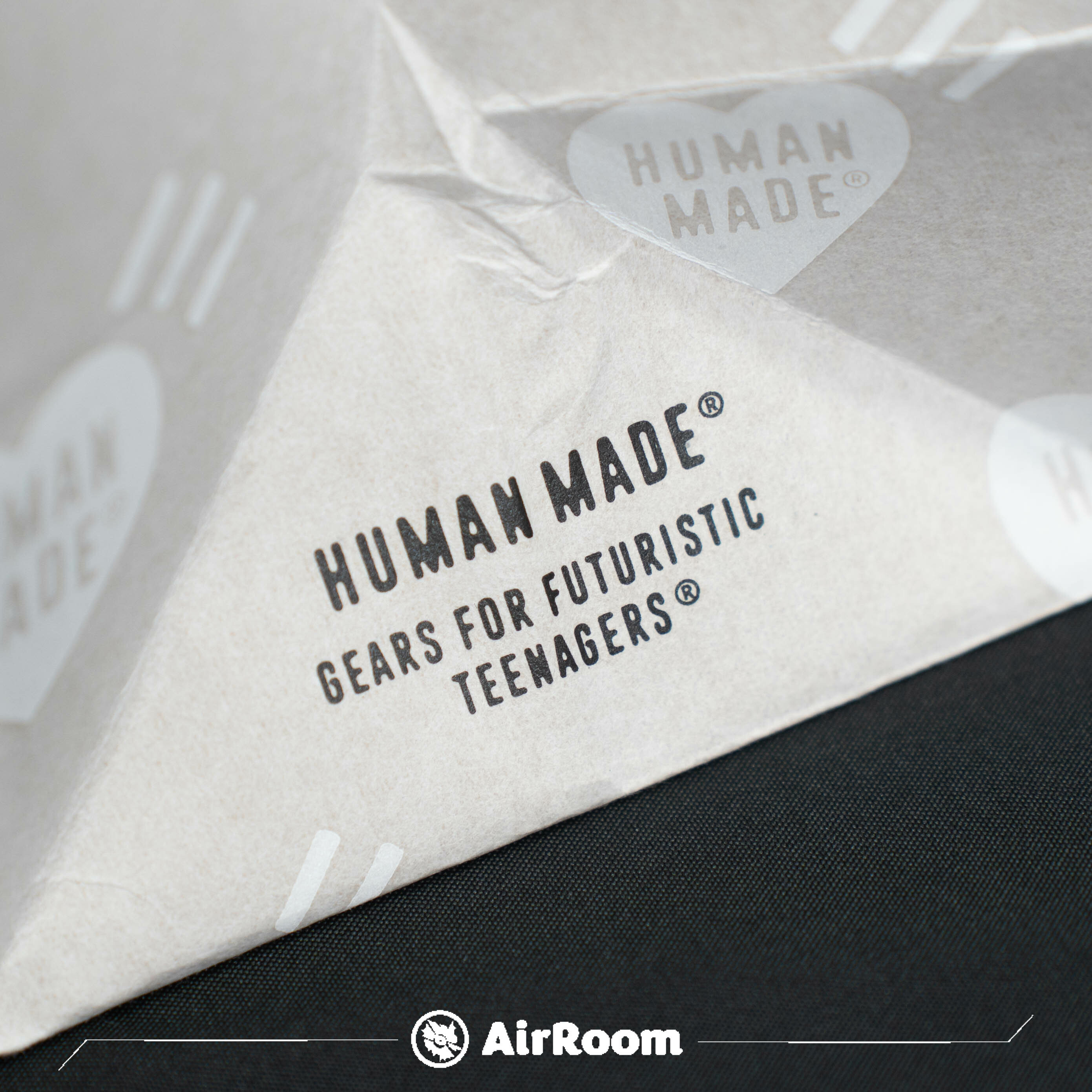 HUMAN MADE Logo 愛心 紙袋 伊勢丹百貨POP STORE 專用 灰 現貨