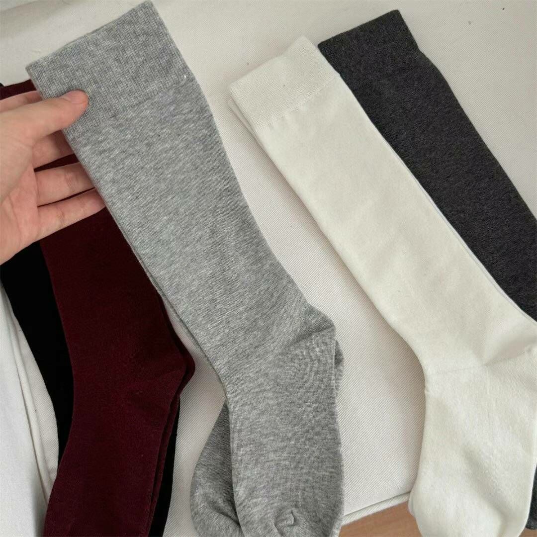 CT3327 素色小腿襪 (任選2對 $75 / 任選5對 $168)