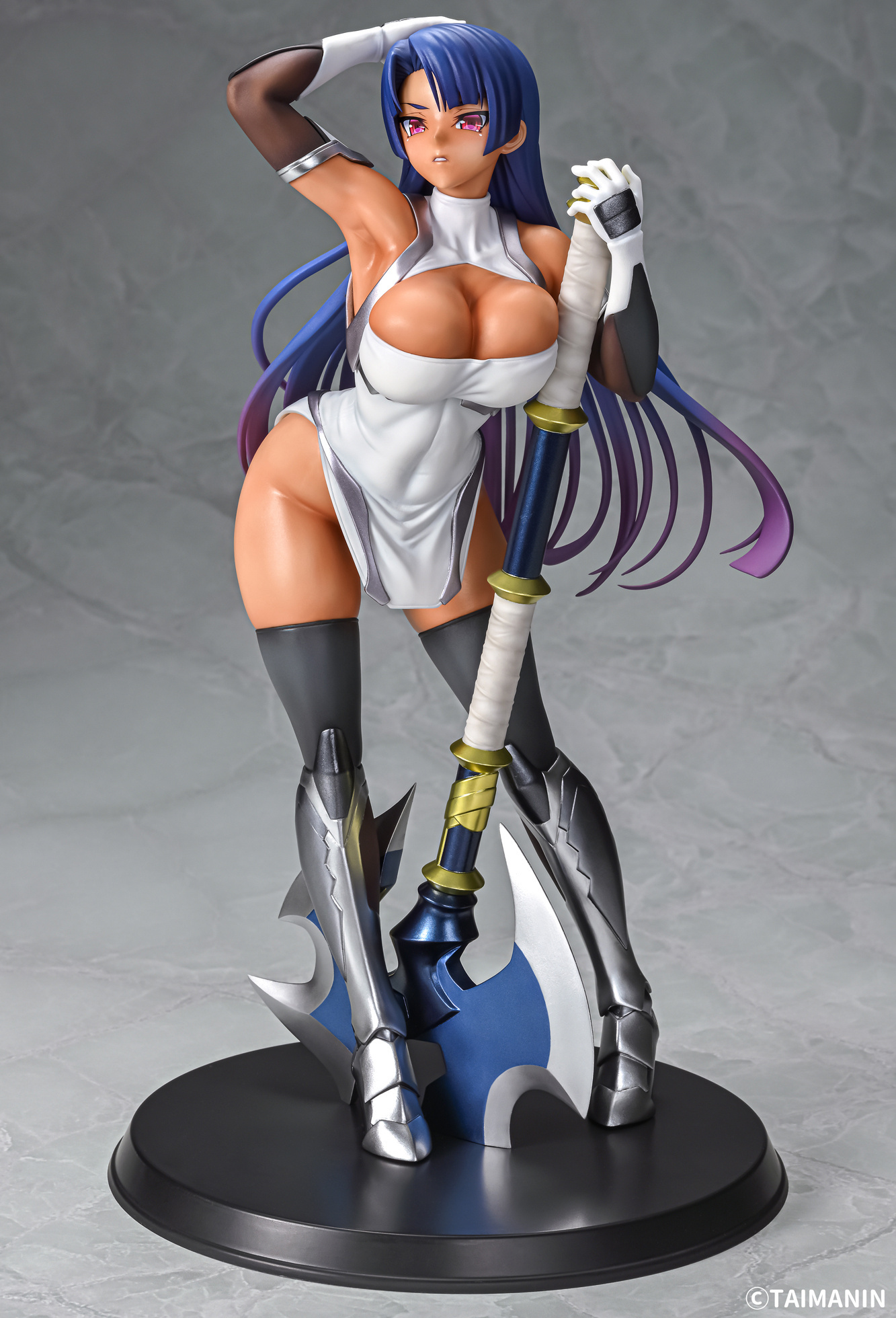 「R18.Japan」「預購」Q-SIX 《對魔忍RPGX》 淡若紫 八津紫 日燒Ver.1/6 Scale Figure (只限成年人購買)