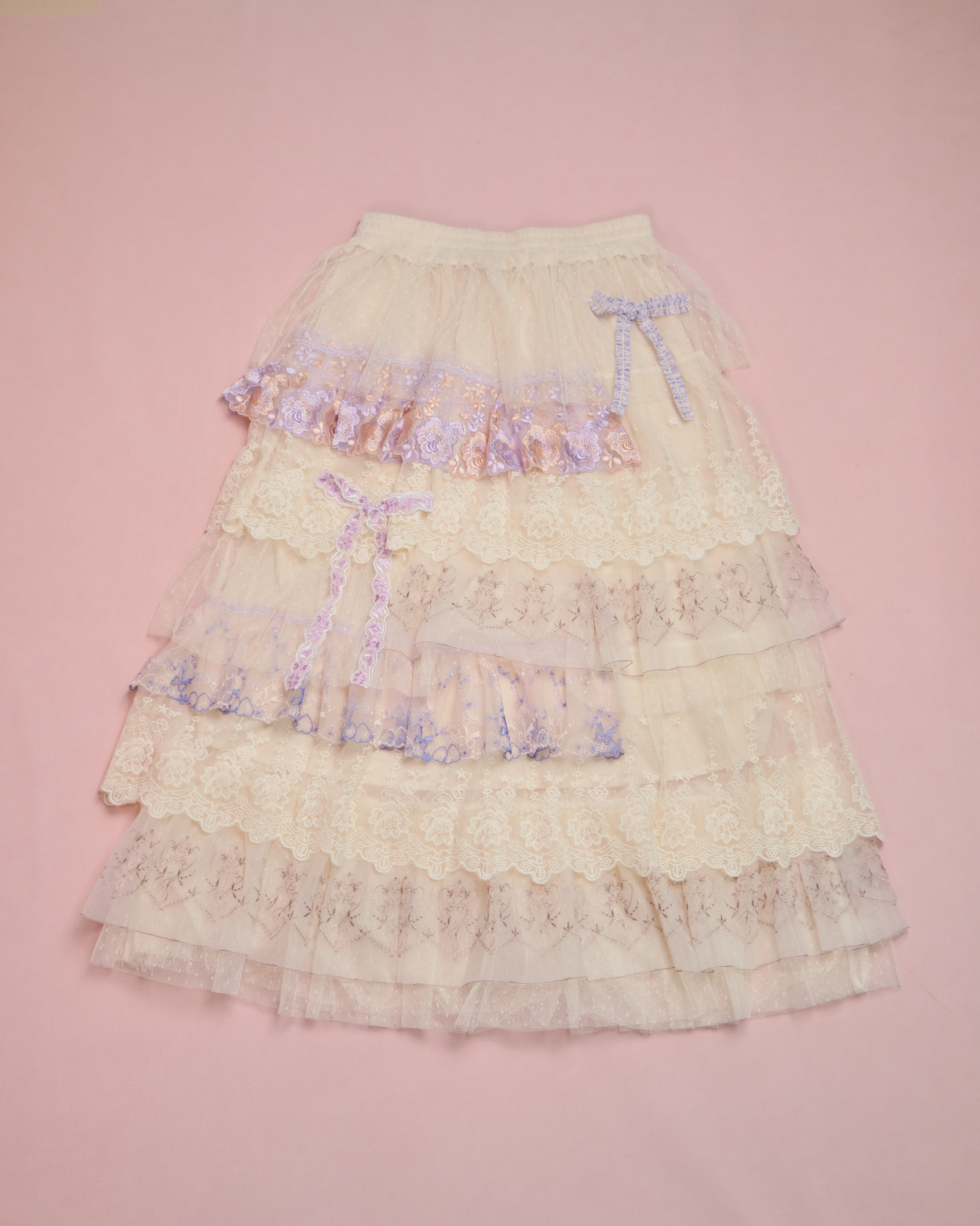 11623 Laced Long Skirt