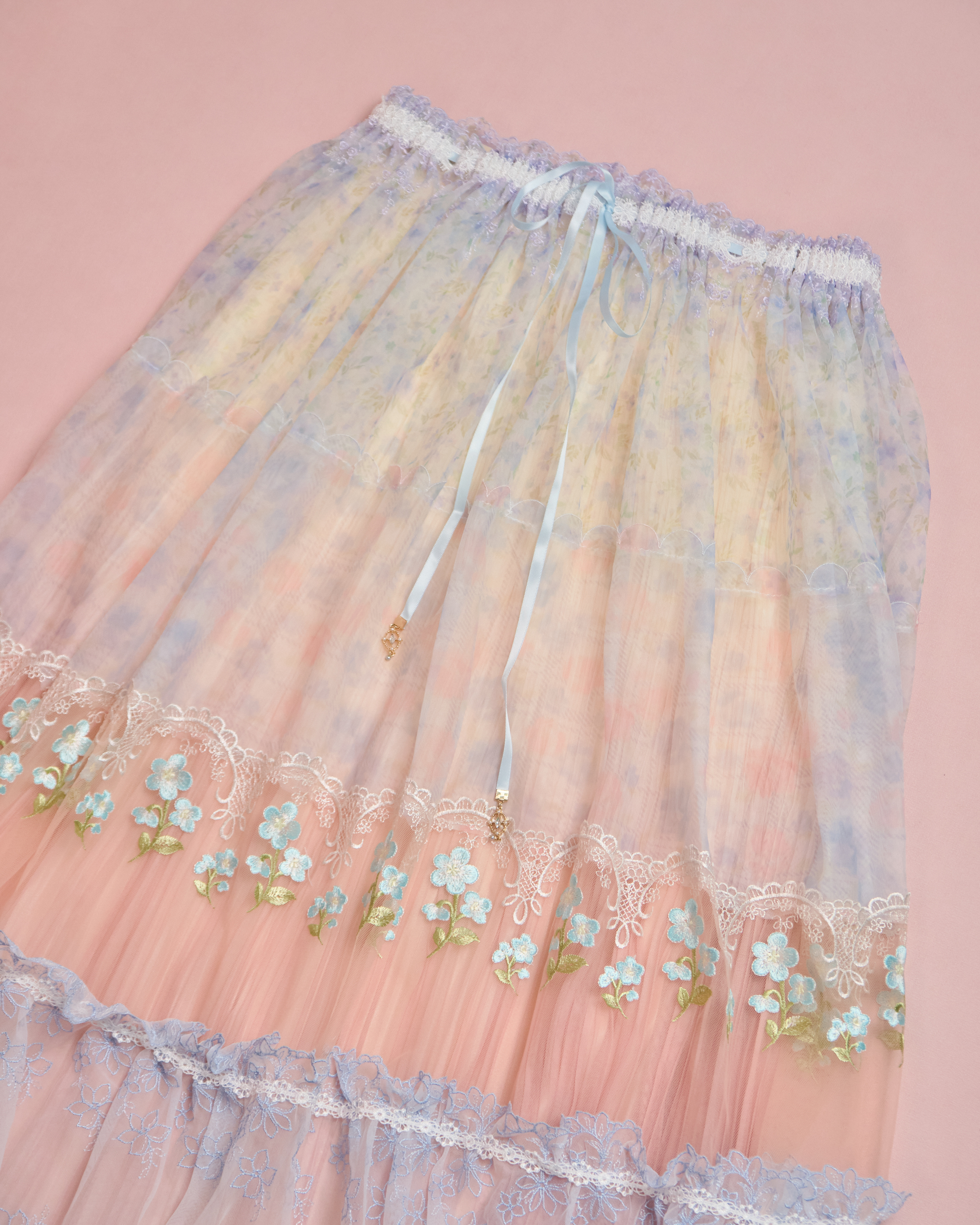 11637 Angelic Pretty Outer Dress and Chiffon Cake Skirt Set Special Version