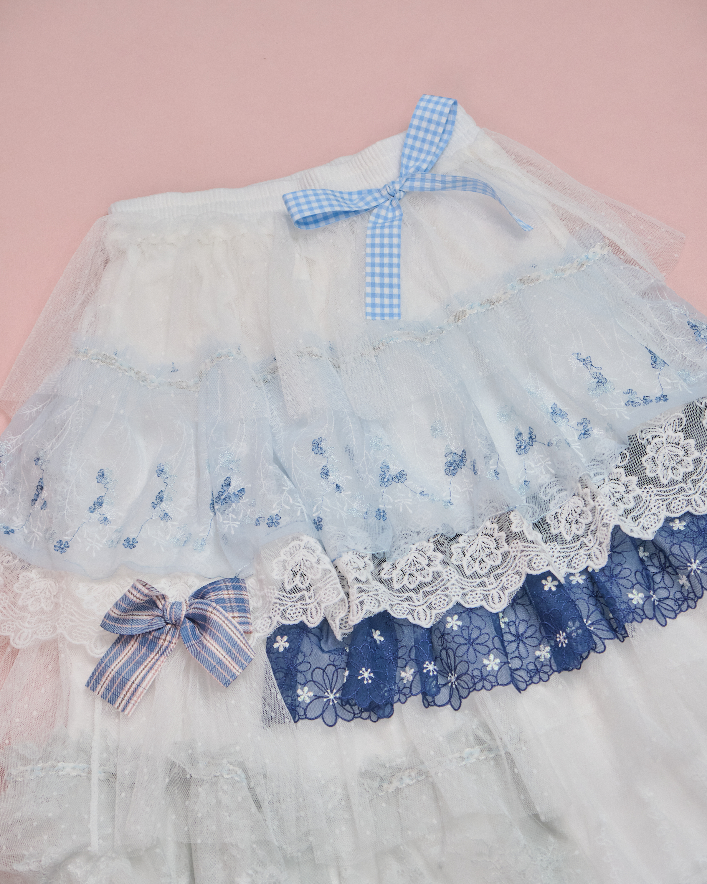 11625 Laced Long Skirt