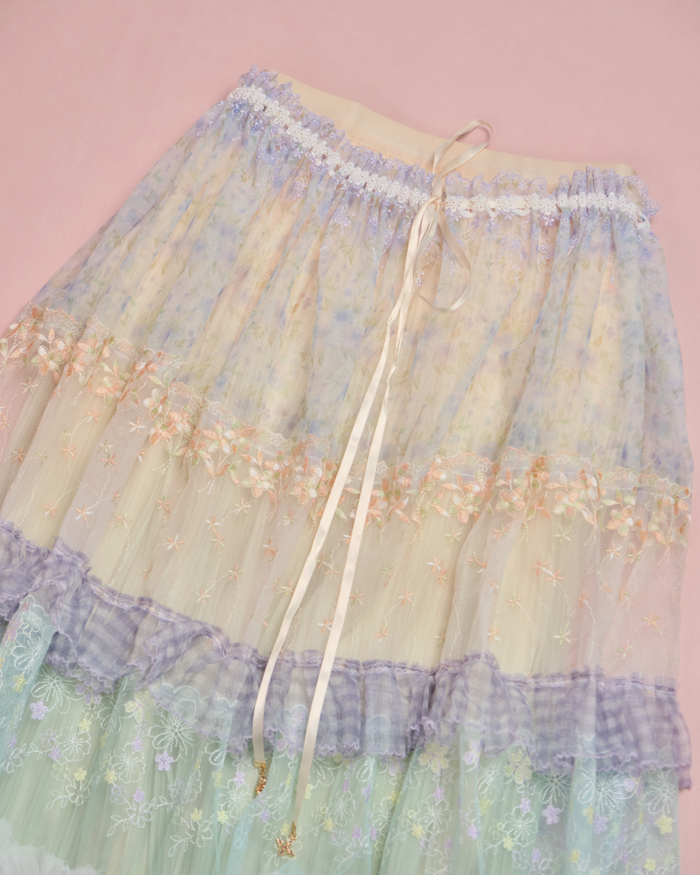 11635 Angelic Pretty Outer Dress and Chiffon Cake Skirt Set Special Version