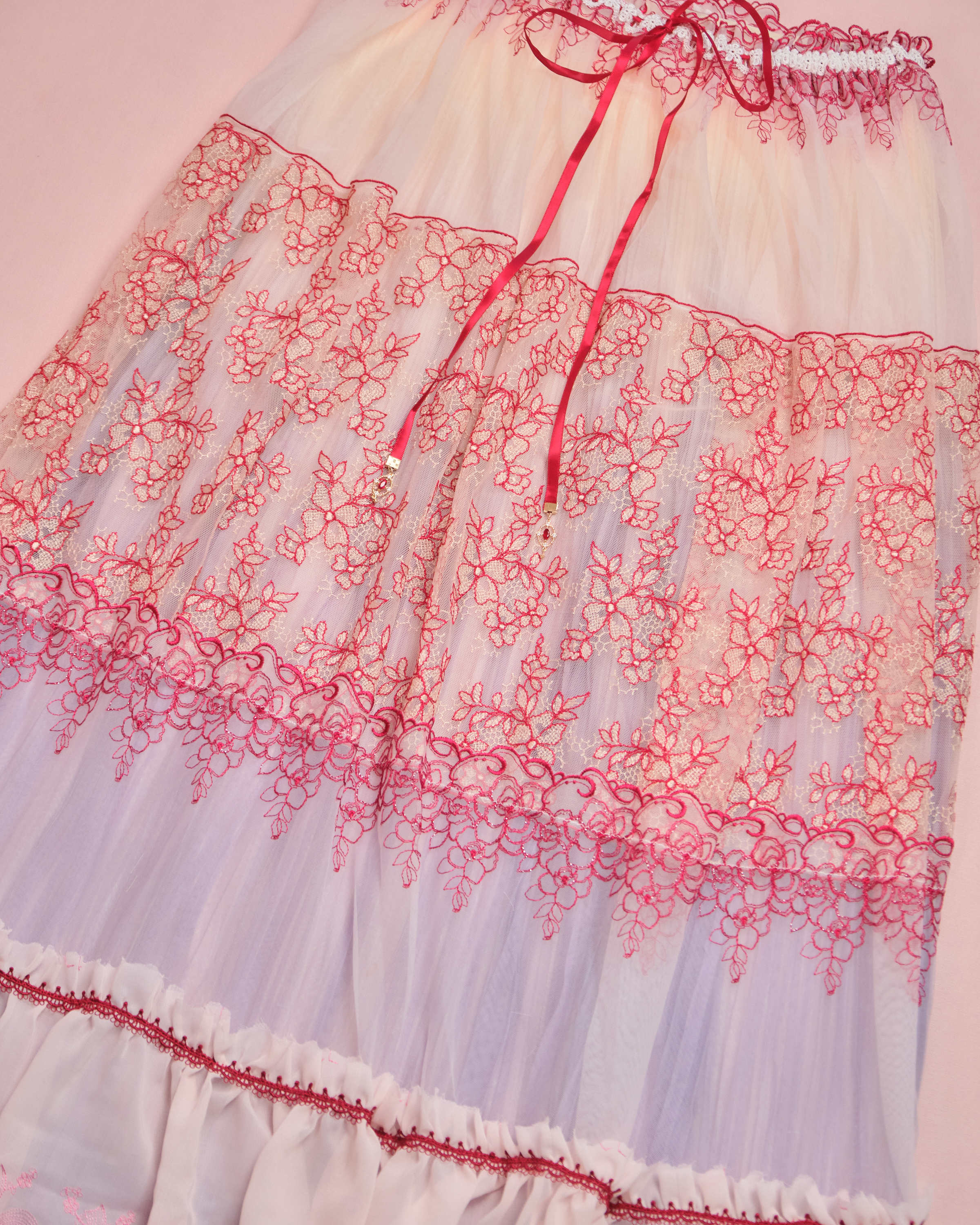 11633 Angelic Pretty Outer Dress and Chiffon Cake Skirt Set Special Version