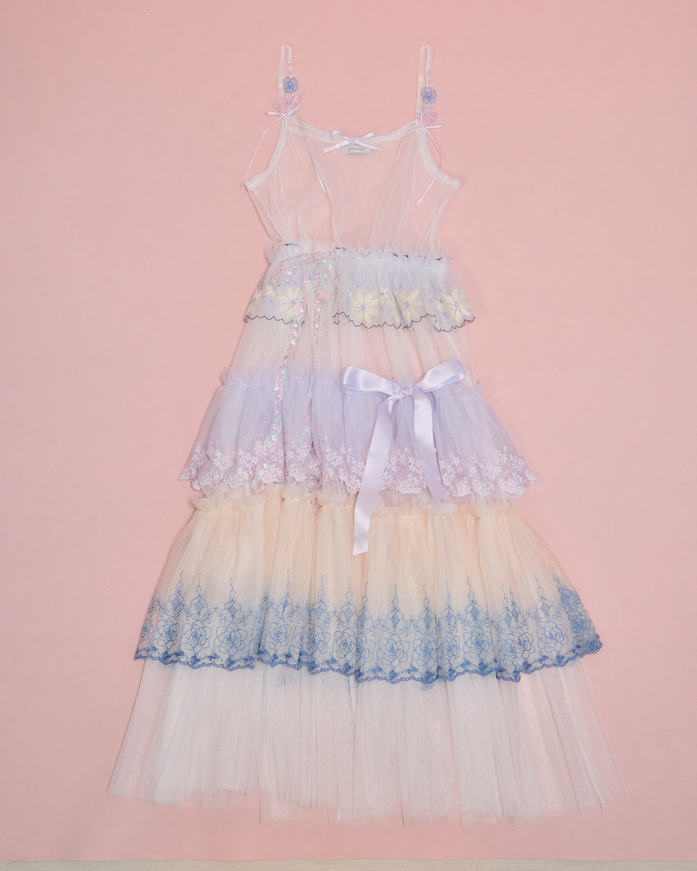 11661 透紗外搭蛋糕裙罩