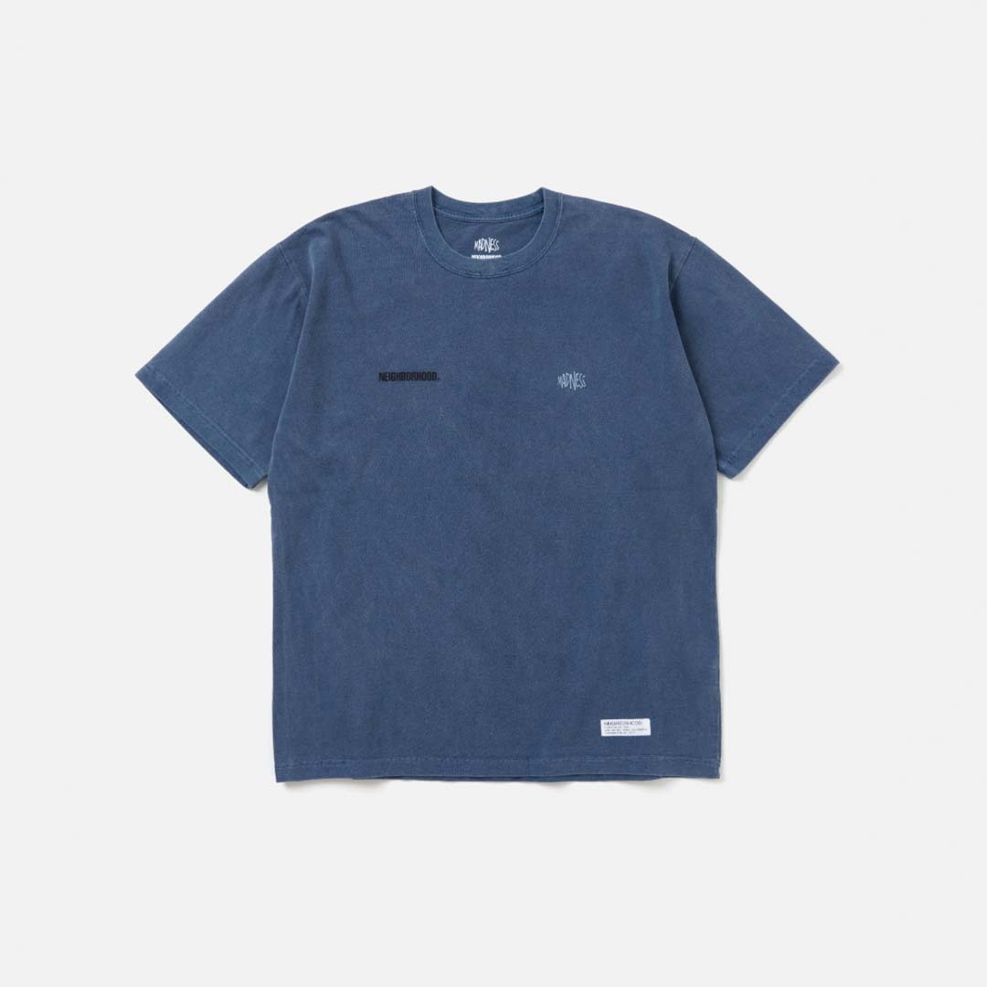 2024AW NEIGHBORHOOD X MADNESS. TEE SS-2 聯名 短T 水洗 背後 菱形 LOGO 現貨 242PCMDN-ST02S
