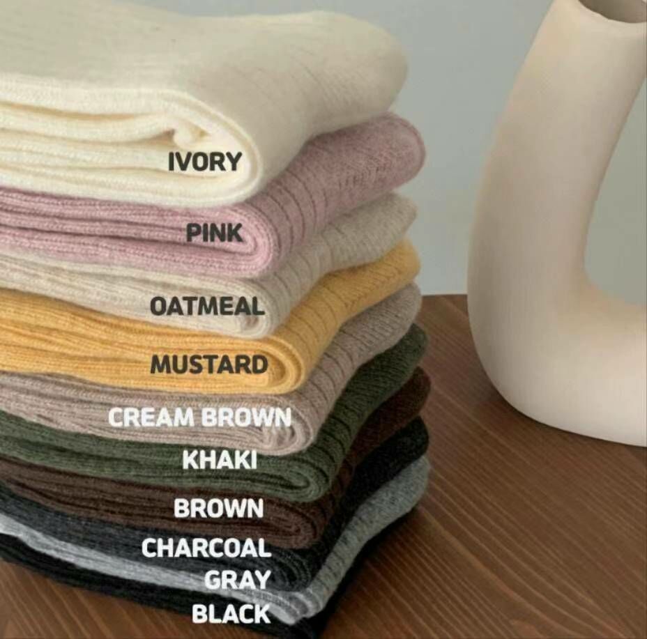 CT3341 高級山羊毛襪 超柔軟 10色 含54％羊毛 5%羊絨 (任選2對 $68)