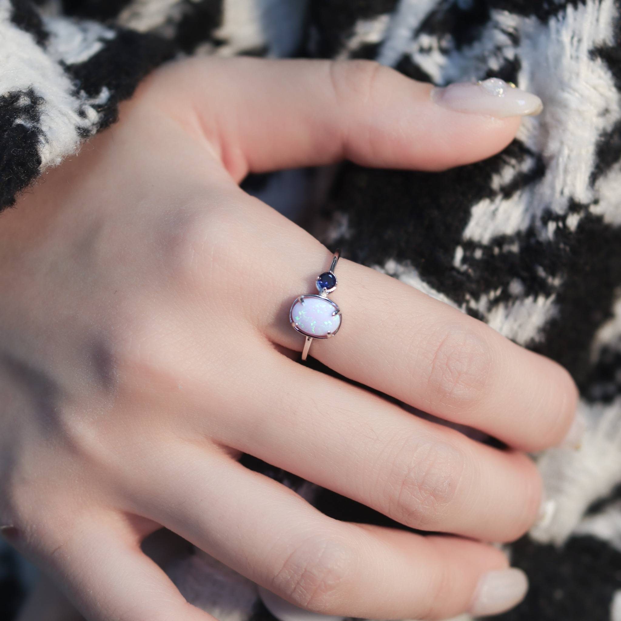 | 925銀 | 因愛依靠戒指 | RI0780 |