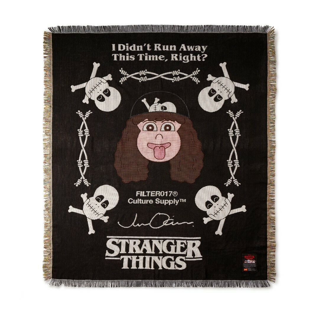 Filter017 X 怪奇物語 艾迪編織毯