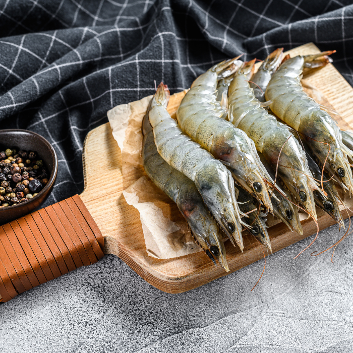 【富崎】4/5活凍極品大白蝦(812g/40-50尾)