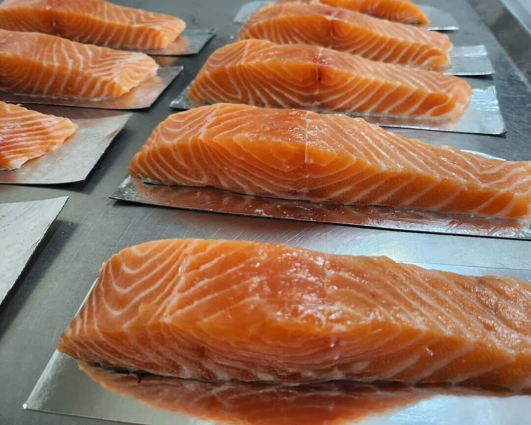 挪威優質冰鮮三文魚柳(20／1生產,冰鮮空運刺身級三文魚加工)