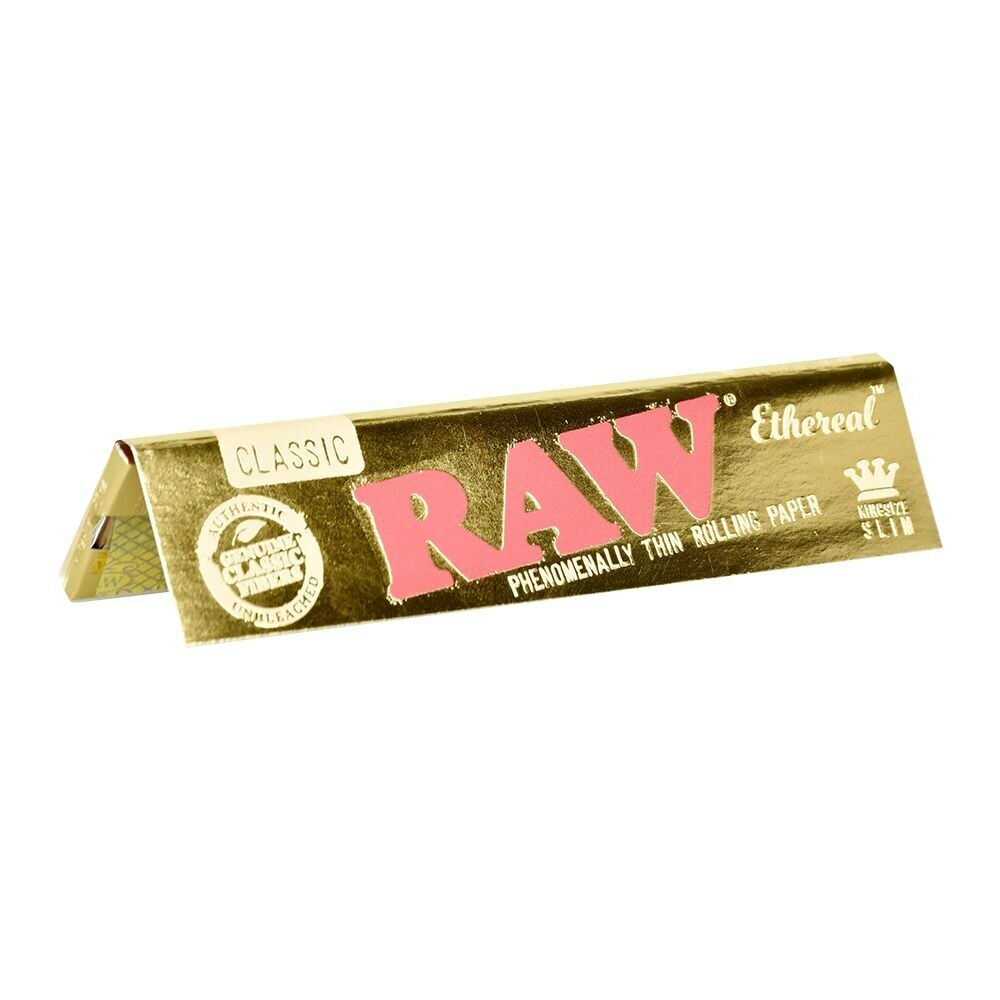 RAW CLASSIC KING SIZE SLIM ETHEREAL ROLLING PAPER