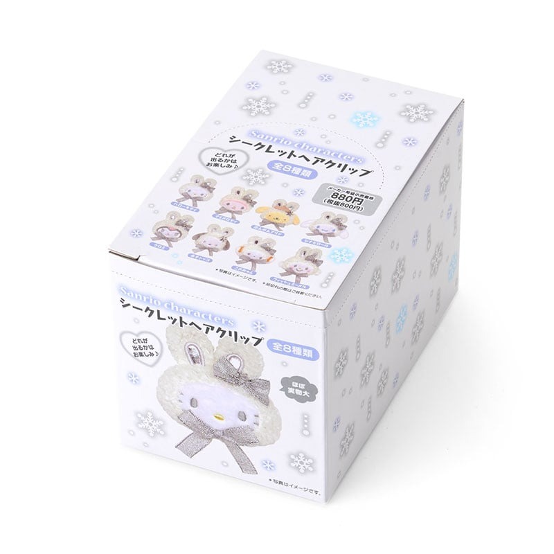 現貨┃日本 SANRIO 三麗鷗 KITTY 大耳狗 布丁狗 雪人 髮夾 盲抽