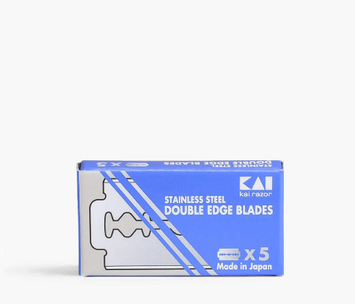 Kai Stainless Double Edge Razor Blades  4packs*5  20 Blades