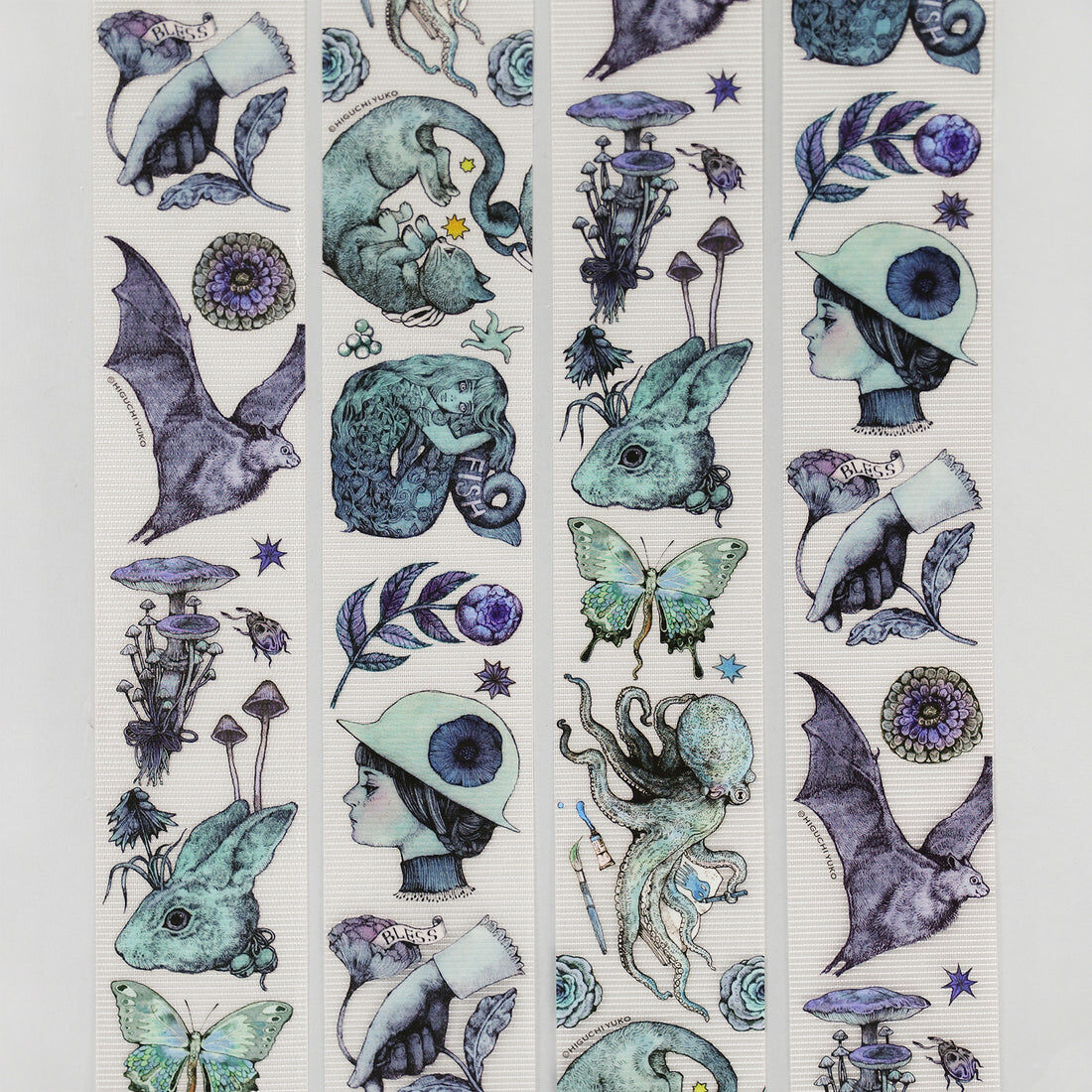 BLUE_樋口裕子 養生膠帶｜日本Higuchi Yuko