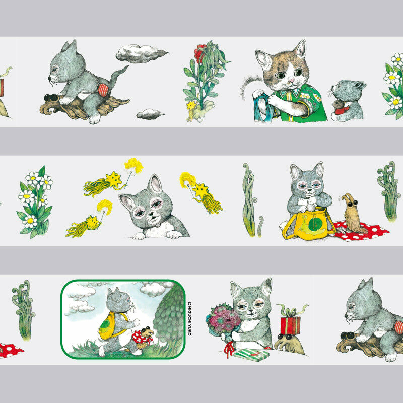 NYANKO & ANOMALOCARIS_樋口裕子 養生膠帶｜日本Higuchi Yuko