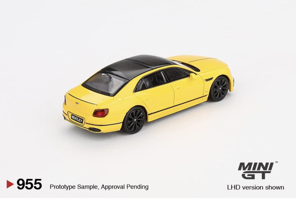 【預訂】Mini GT #955 Bentley Flying Spur Monaco Yellow