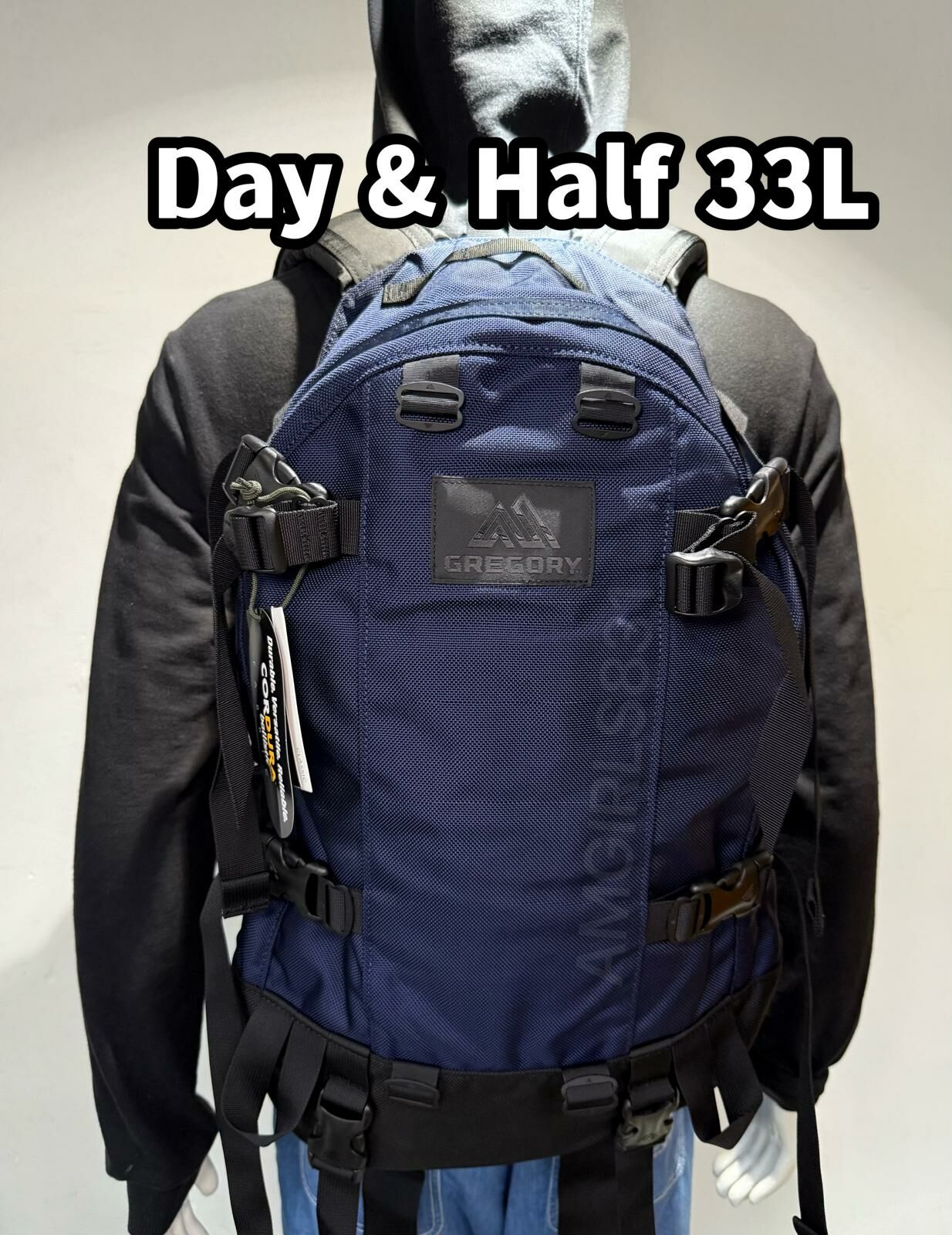 Gregory day and half Cordura navy ballistic