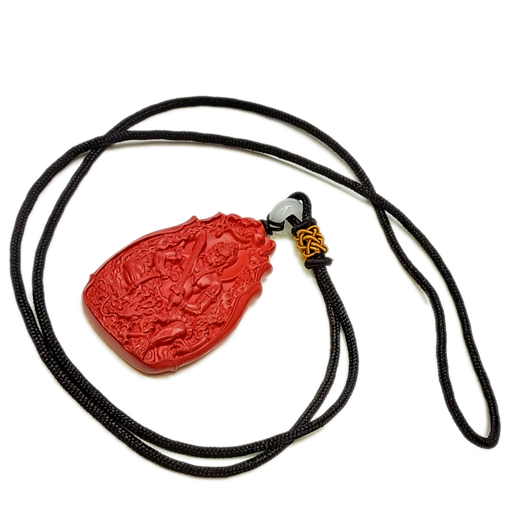 不動明王 {高含量紅砂}中國結項鍊【十方】153905