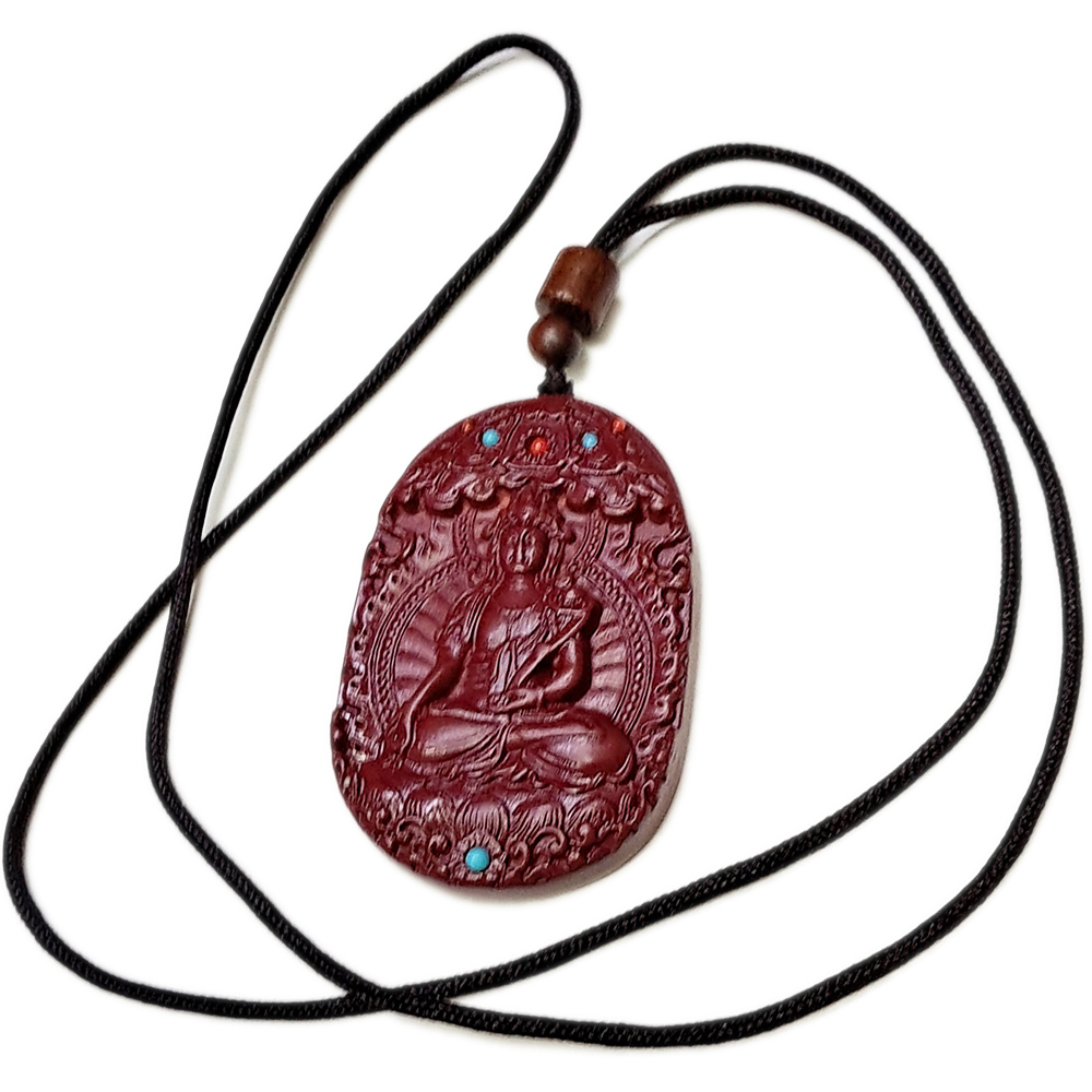 普賢菩薩{紫金砂 硃砂}項鍊【十方】154059