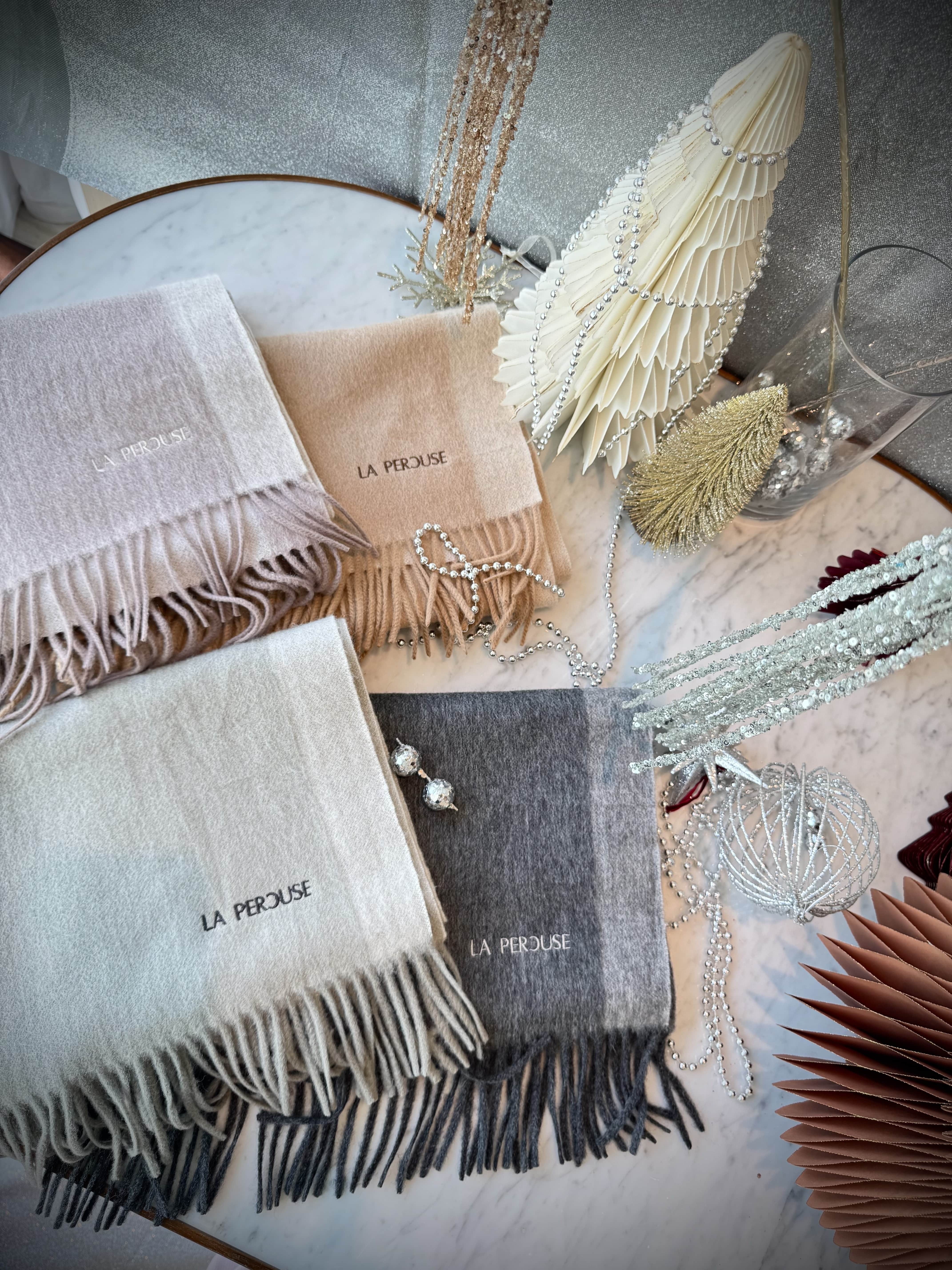 Contrast Cashmere Scarf_SF2412L55