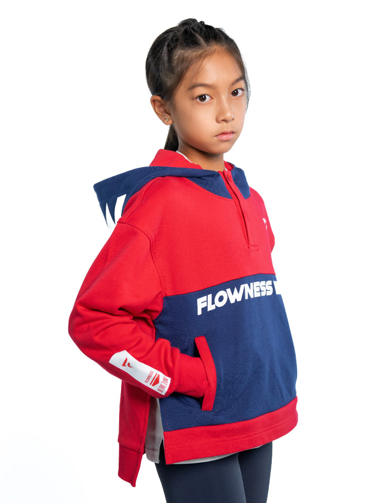 寬鬆短版連帽衫