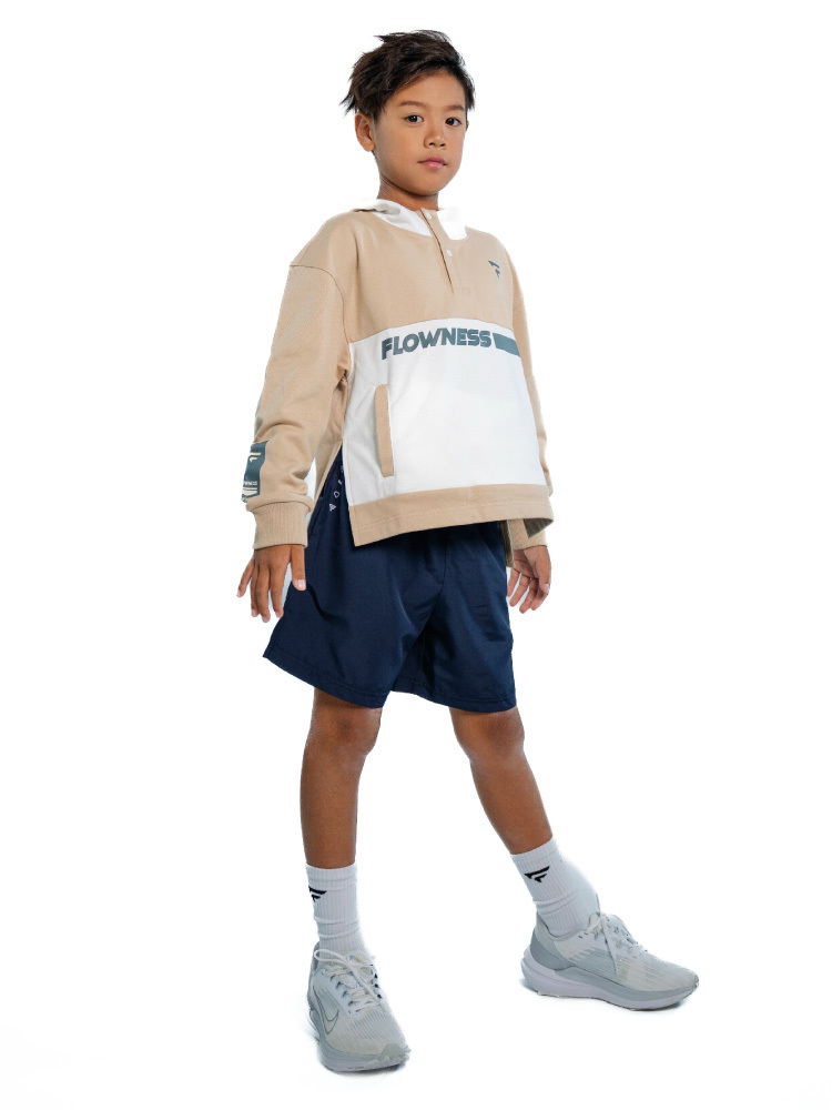 寬鬆短版連帽衫