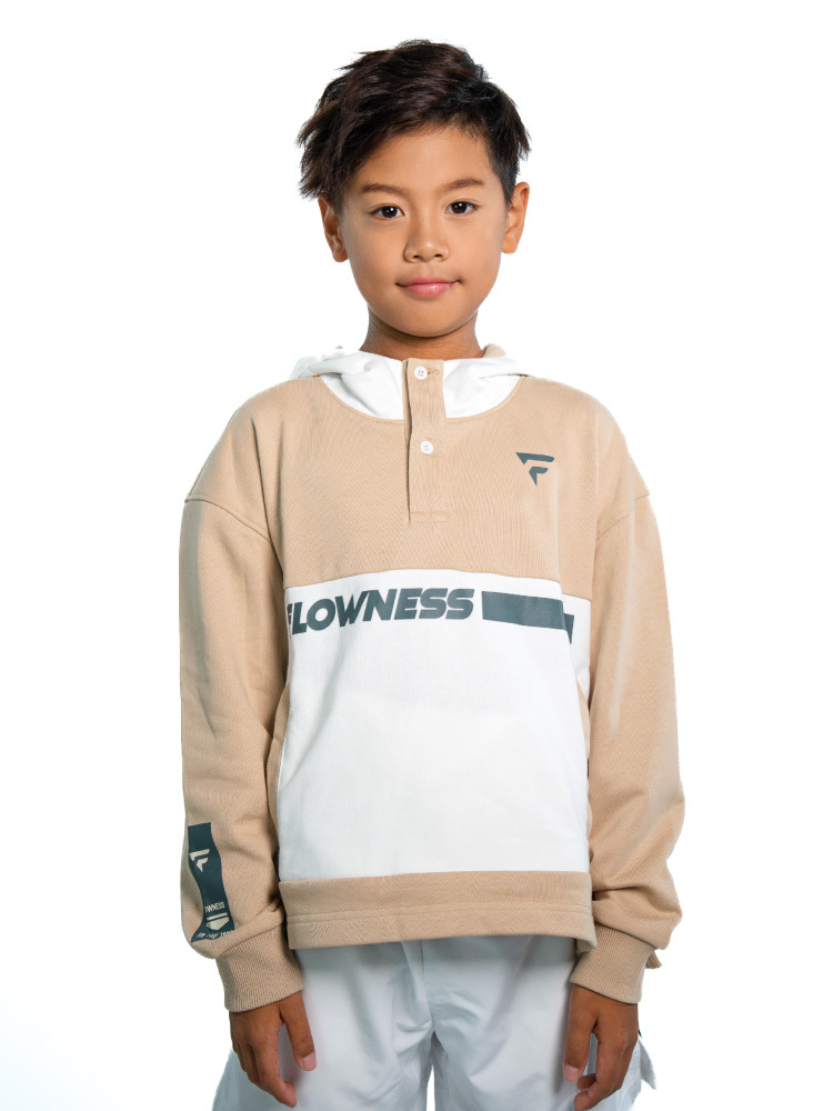 寬鬆短版連帽衫