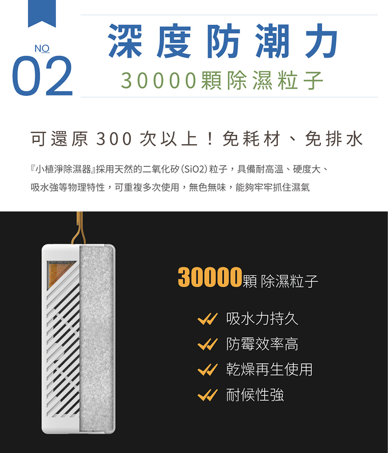 【SANSUI山水】小植淨除濕器1入組 (不含還原座)