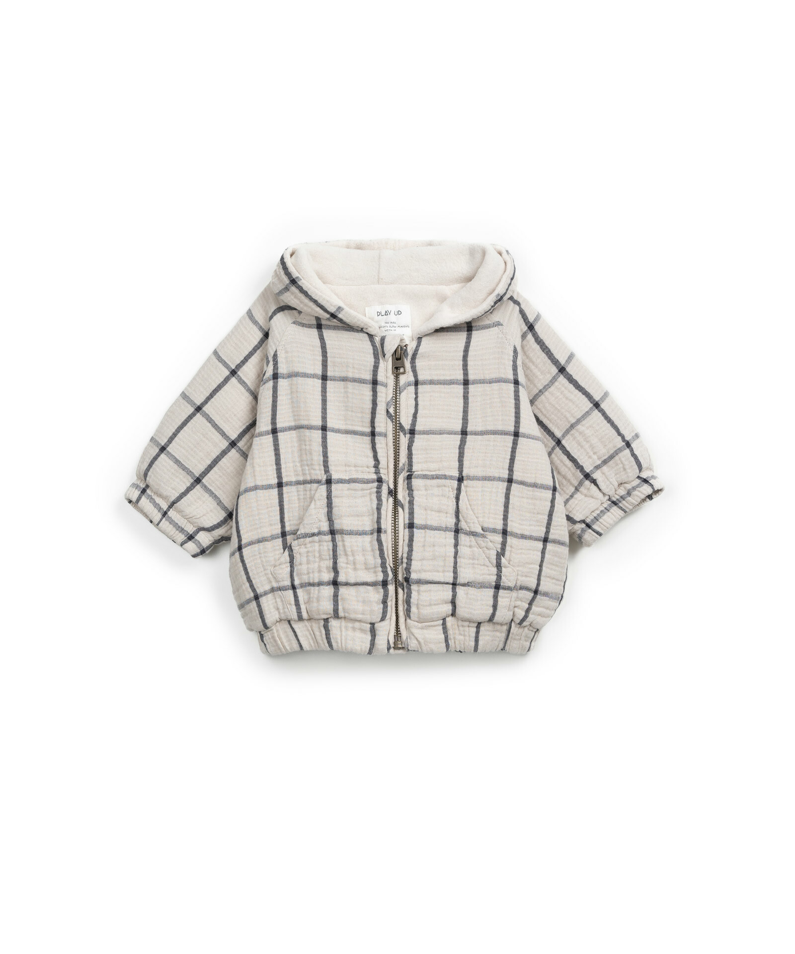 葡萄牙Play Up 有機棉格紋外套 - SO-SO