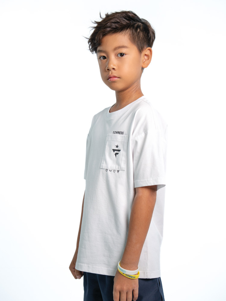 Flowness休閒口袋T恤