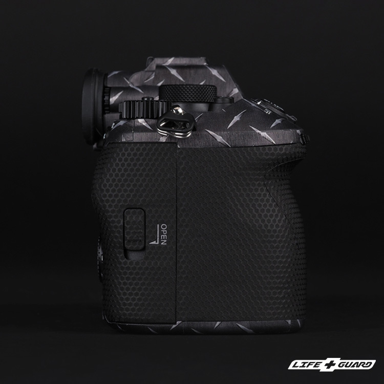 LIFE+GUARD SONY A1 II (MK2) 相機貼膜側面展示圖