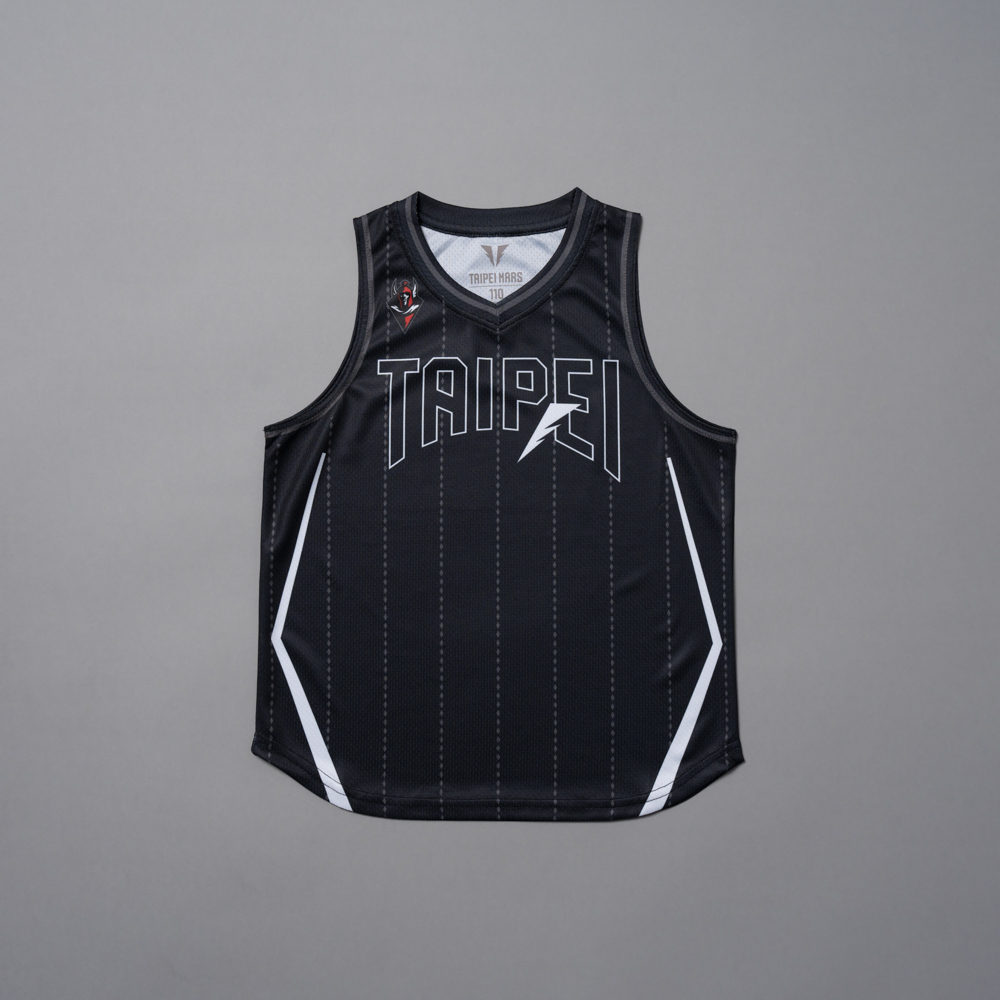 24-25戰神主戰球衣｜孩童版 (無懼黑)