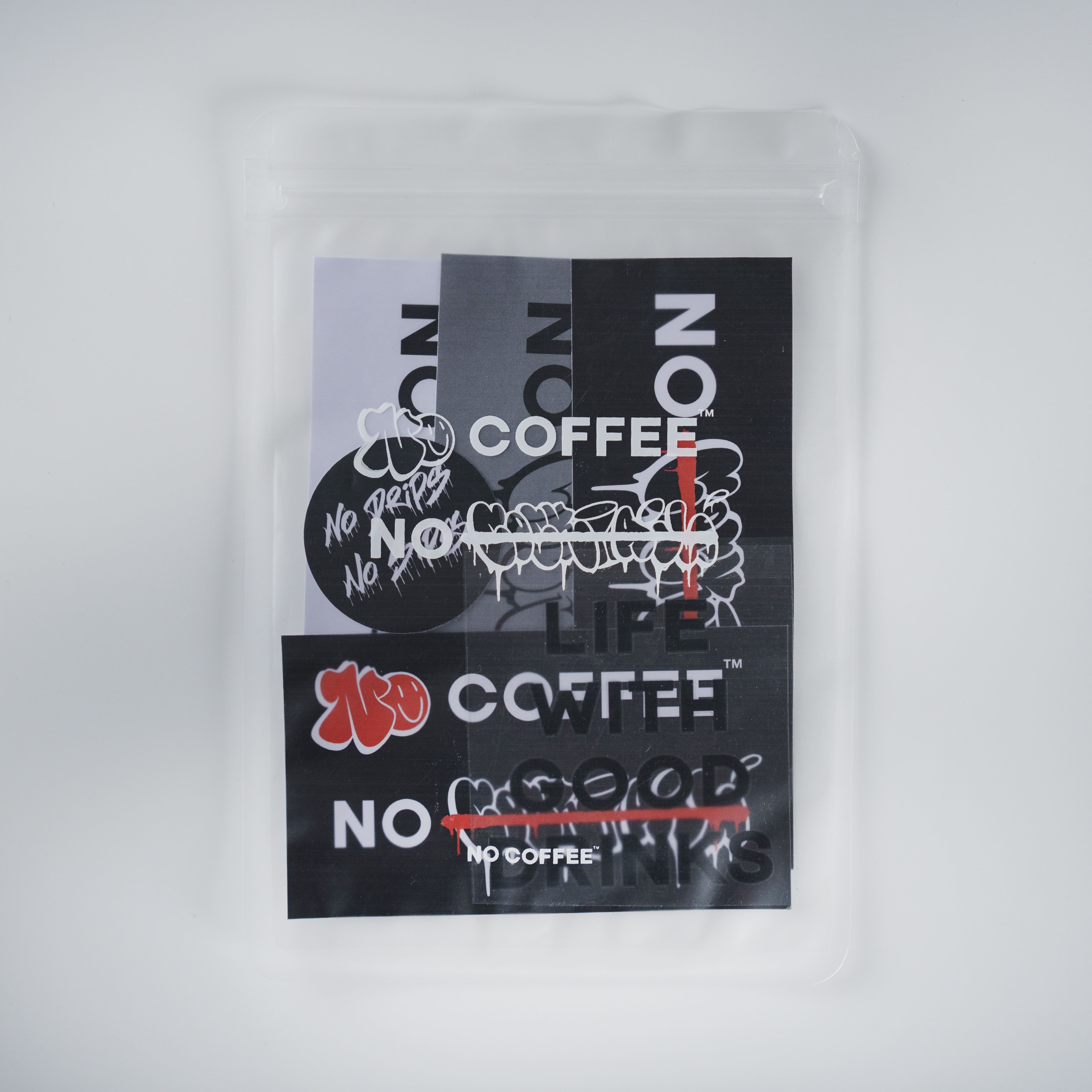 NC塗鴉藝術泡泡貼紙組合(六入)