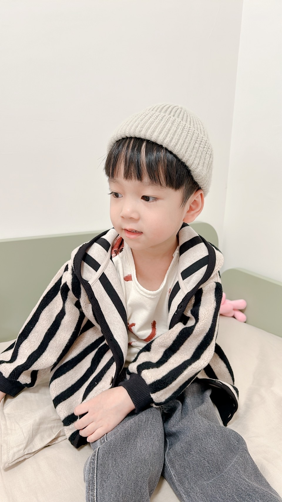 葡萄牙Play Up 再生經典條紋外套 - Penguin