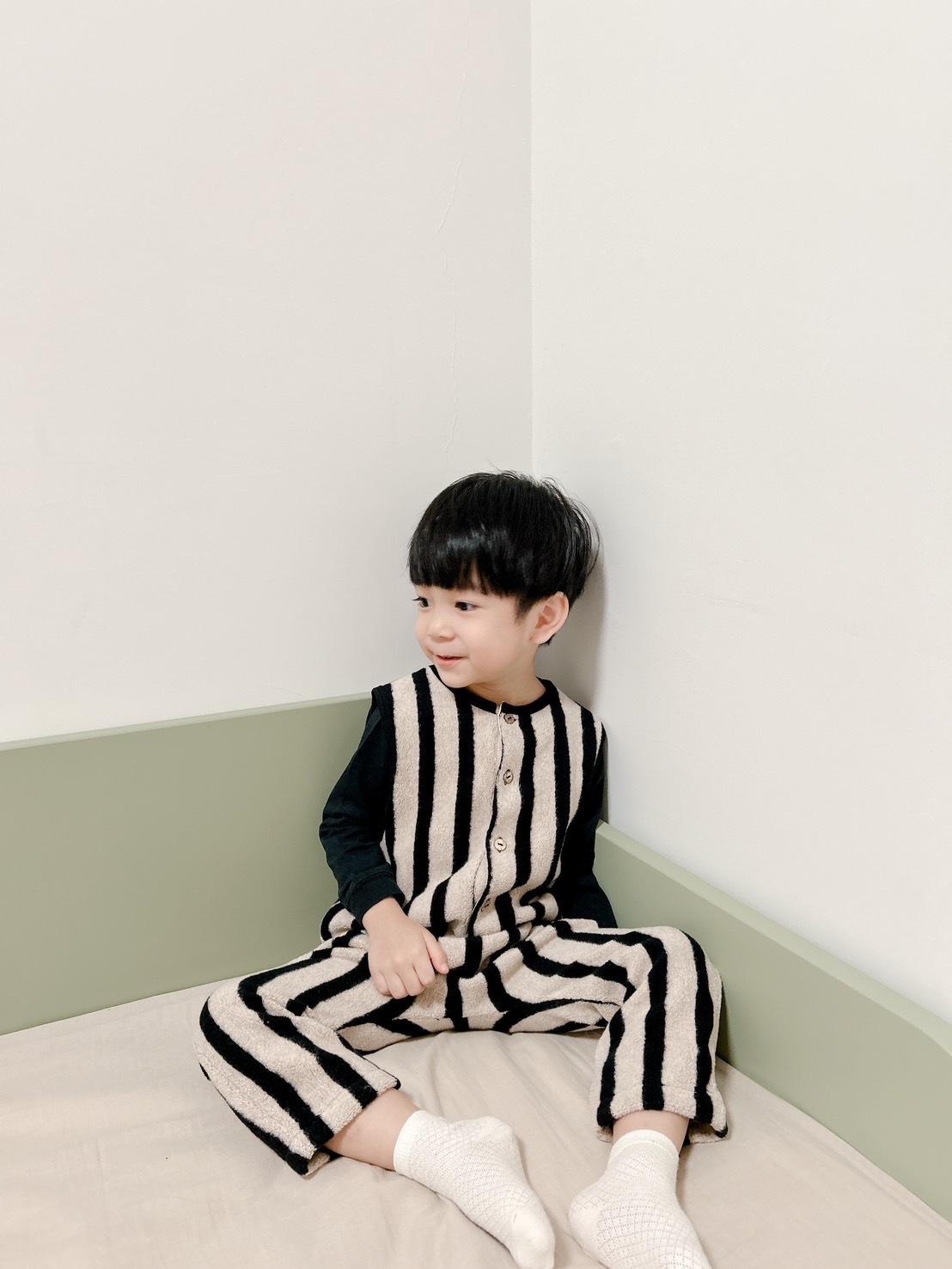 葡萄牙Play Up 再生經典條紋連身衣 - Penguin