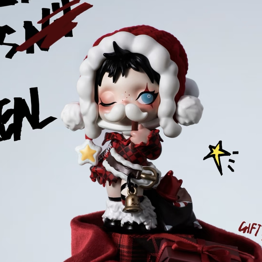 <官方正版授權> POPMART SKULLPANDA 許願時間到系列 SP 泡泡瑪特 盲盒 手辦 聖誕節