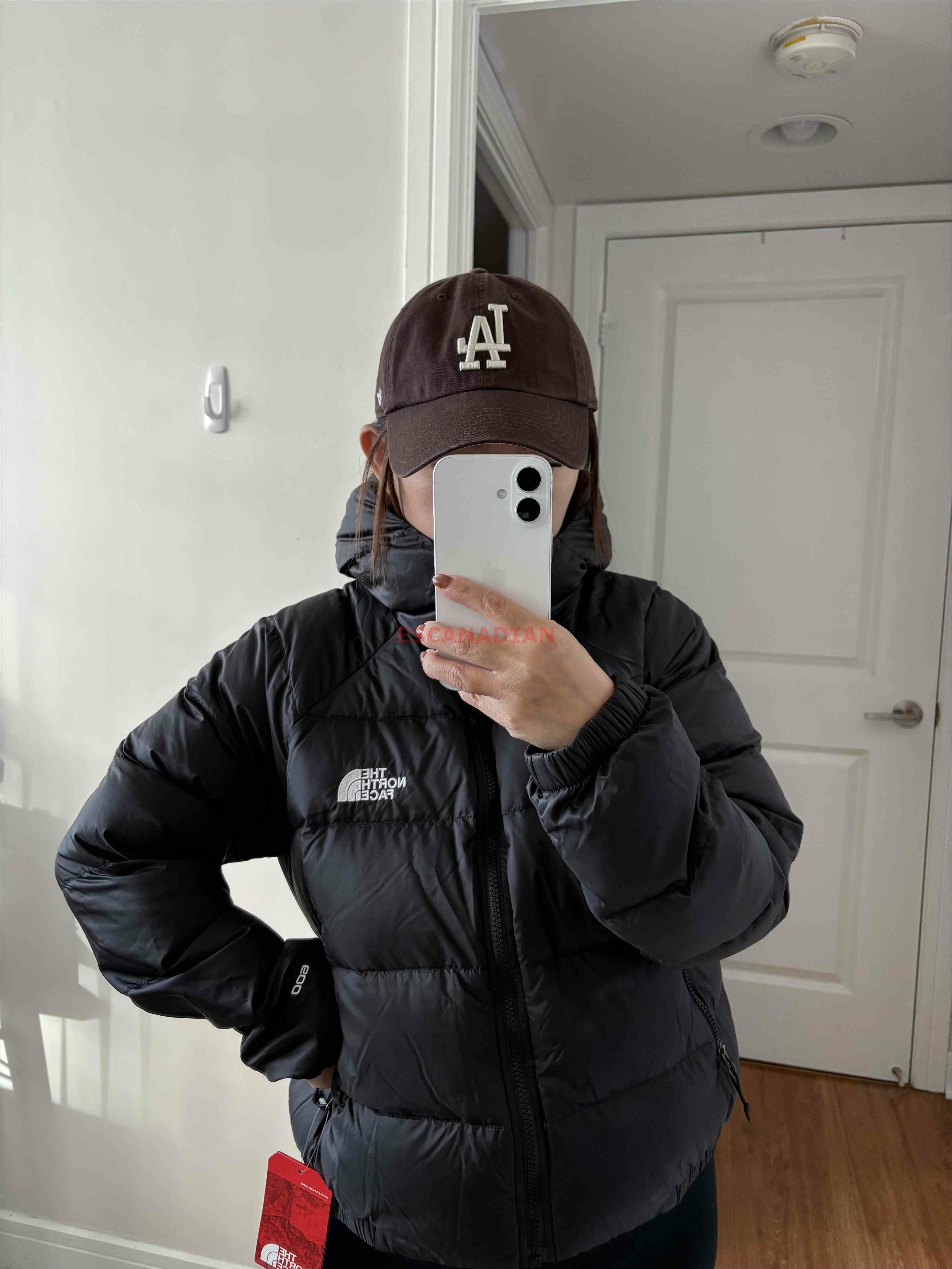 THE NORTH FACE 女大人  Hydrnlte 刺繡正反小標 超輕便600蓬鬆羽絨 防潑水 連帽 外套