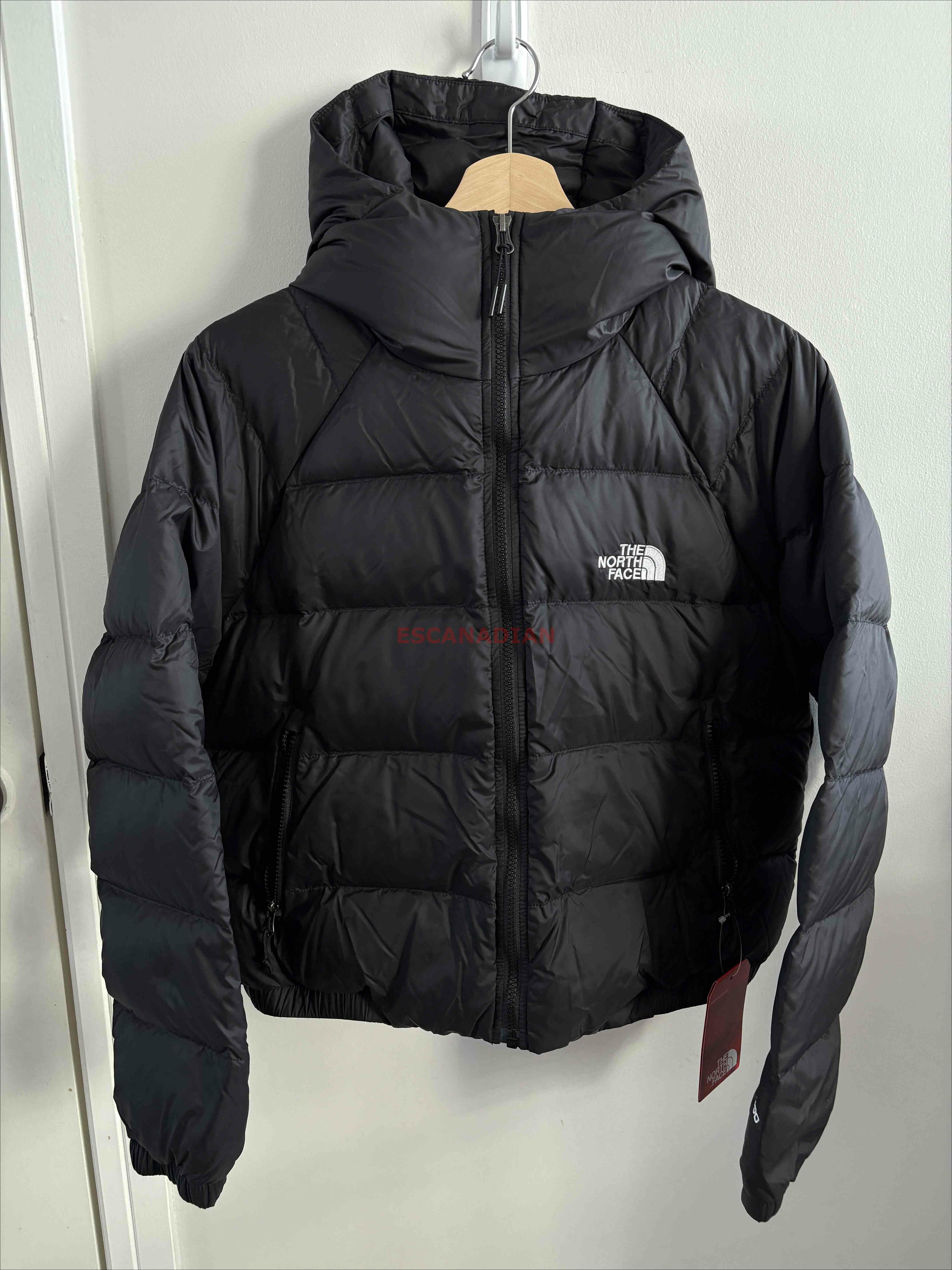 THE NORTH FACE 女大人  Hydrnlte 刺繡正反小標 超輕便600蓬鬆羽絨 防潑水 連帽 外套