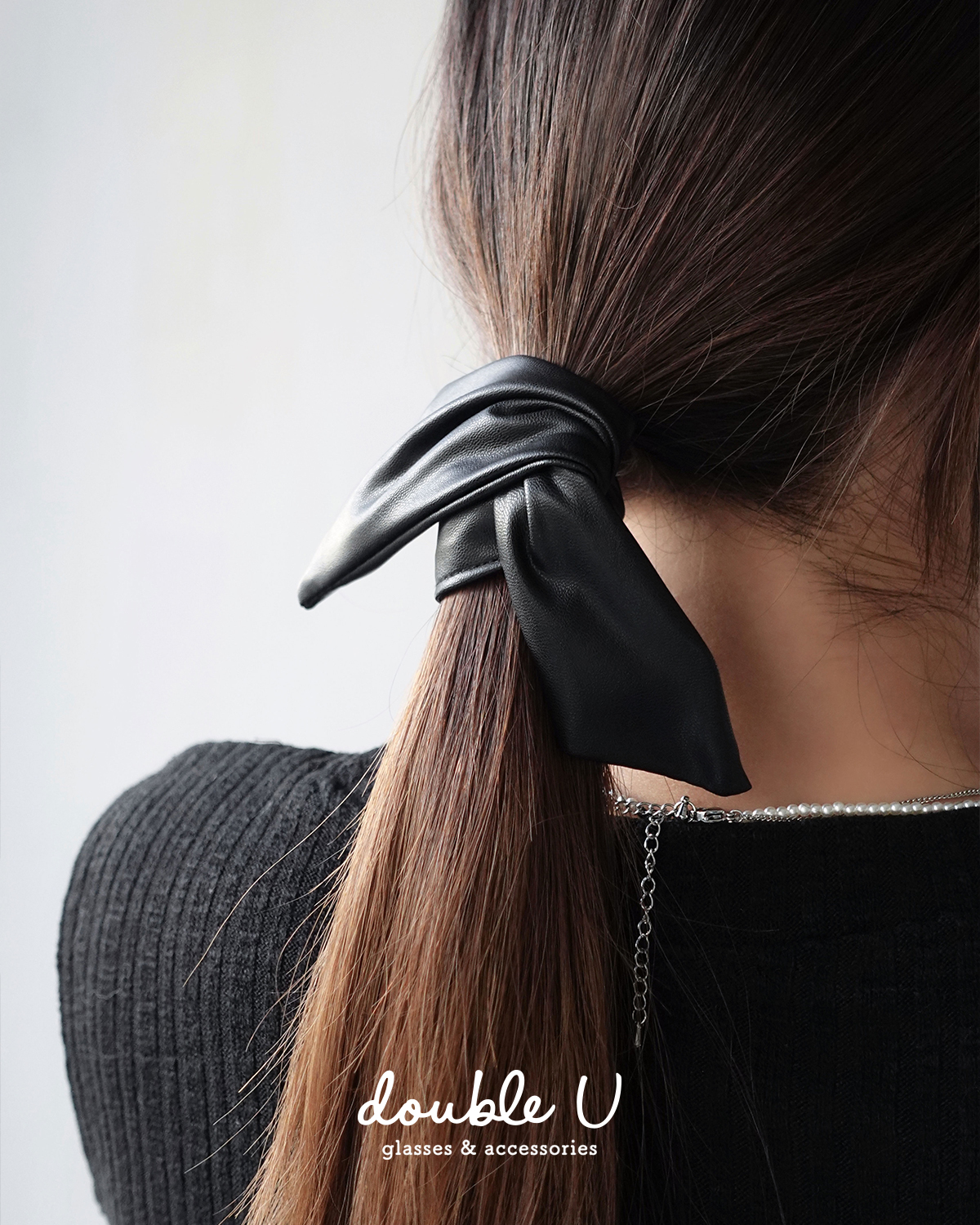 皮革質感髮帶・Hairband (COZ10038)