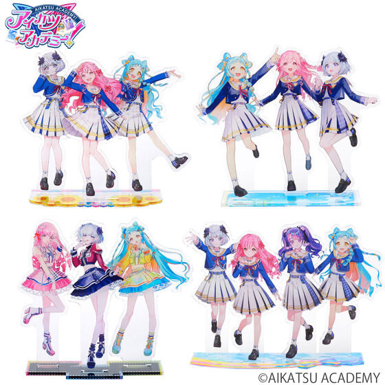 222382 Pbandai 預訂 2025/3月 アイカツアカデミー！イラストアクリルスタンド 全4種