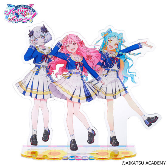 222382 Pbandai 預訂 2025/3月 アイカツアカデミー！イラストアクリルスタンド 全4種