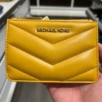 [S] MICHAEL KORS 35R4GTVP1V JET SET TRAVEL SM TZ COINPOUCH W ID,GOLDEN ROD, 197853086975 (SMK1094)