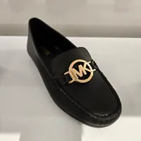 [S] MICHAEL KORS ULTON MOCCASIN,BLACK, 49F4FUFR1L-BLACK (SMK1095)